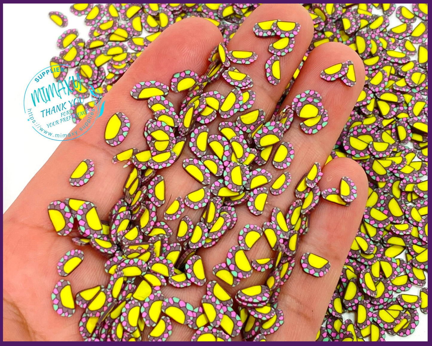 5mm TACOS/ Mexico /Fake Sprinkle/Fimo/Diy /Fake Food/Slime/Snow Globe Tumblers/Deco Topping/Fake Dessert/Mexican, FAST FOOD 006