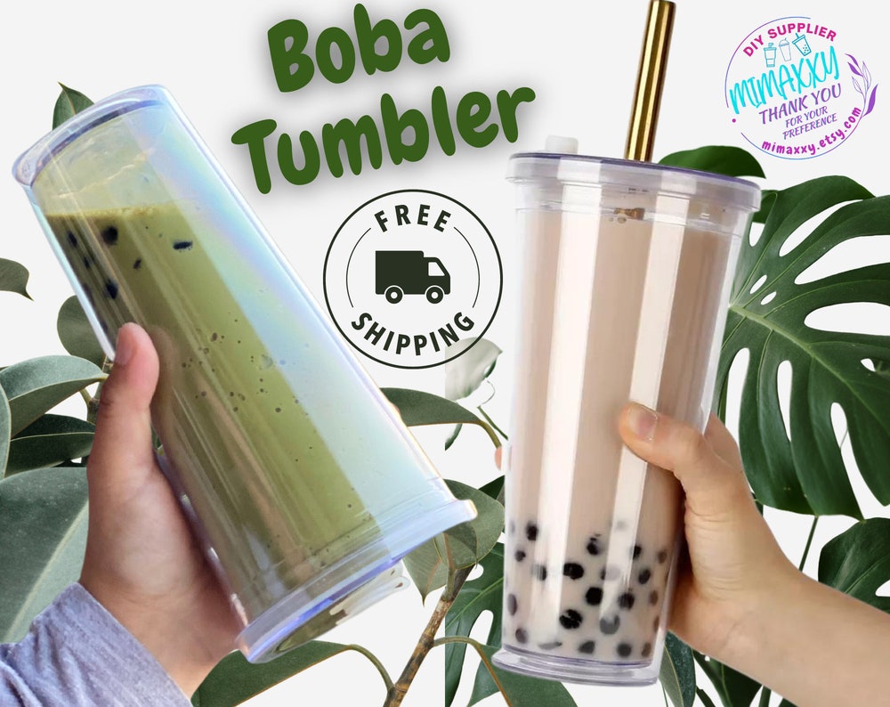 Leakproof Boba Tea Tumbler