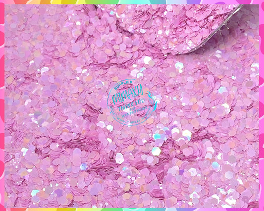 LILAC MACARON, Shaped Glitter, Chunky Glitter Mix, Cosmetic Glitter,Nail Art, Resin art,Snow Globe Tumbler,Craft, pastel, macaron, MATTE 005