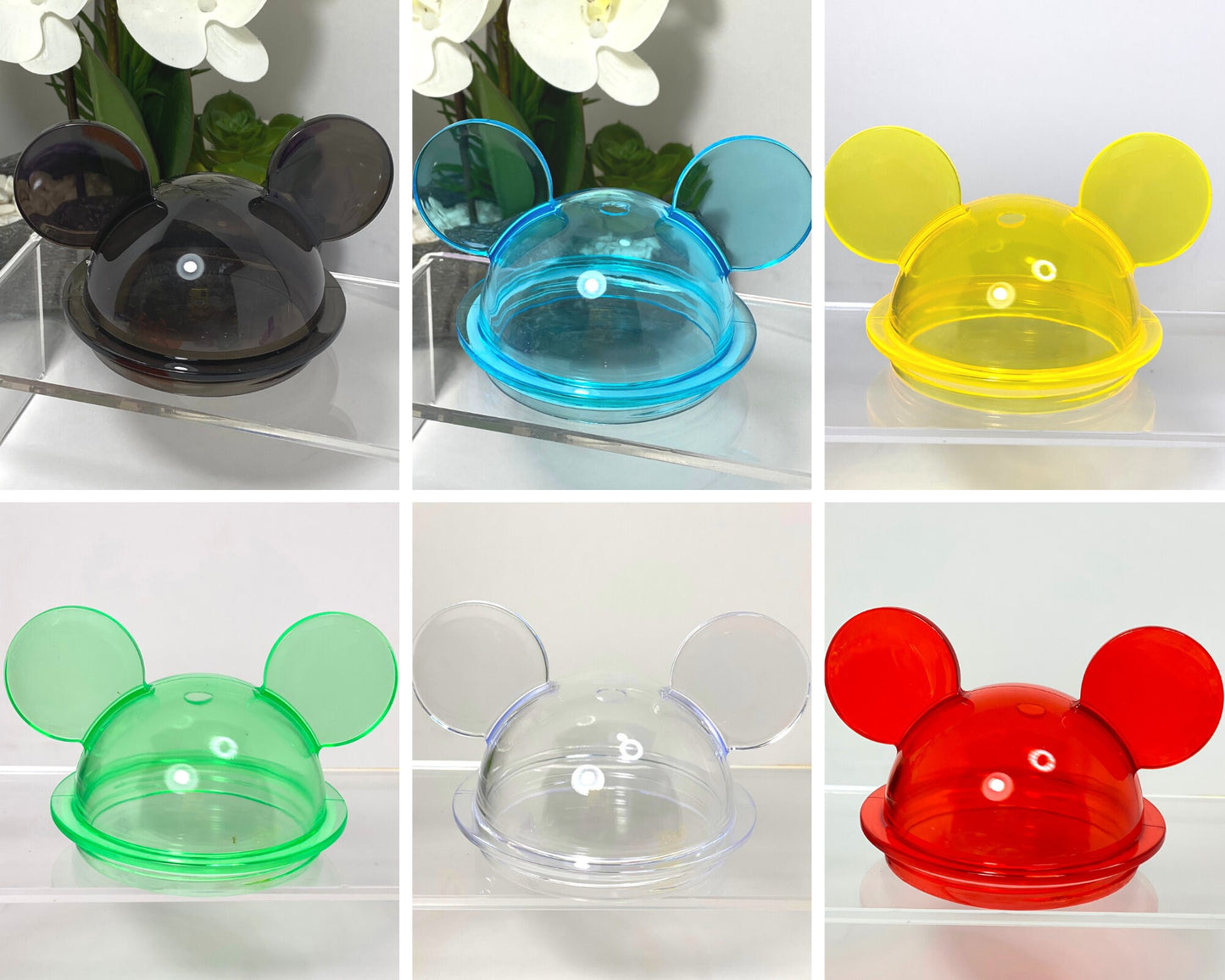 Mouse Ears Acrylic Lid / High Quality lid for Tumbler, it fits venti TUMBLER, DIY, Perfect for crafts