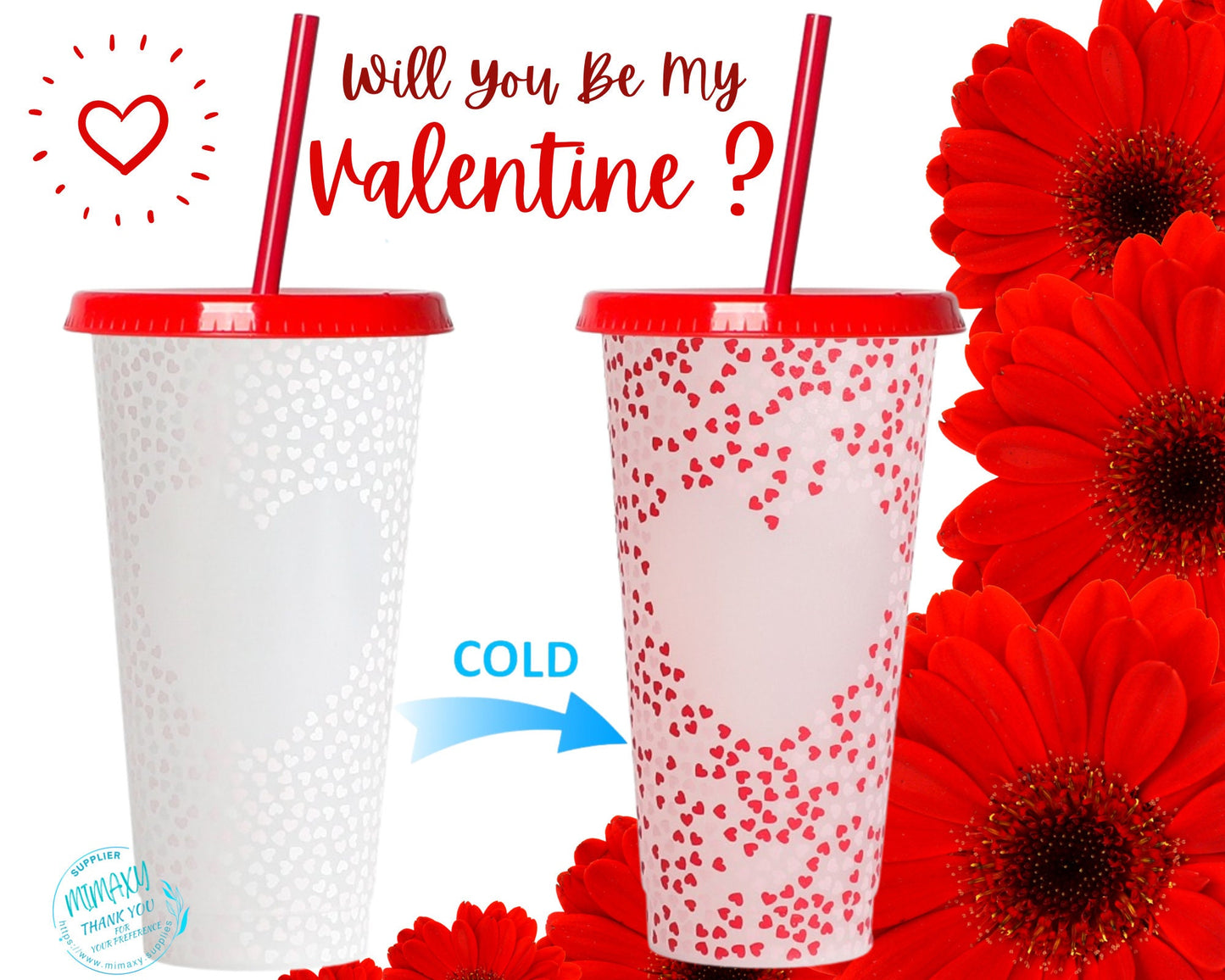 MOTHER'S Day TUMBLER, Bundles of 5 Cups, Mother's Day, gift, Color Changing Cold Cups, DIY, venti tumbler, blank