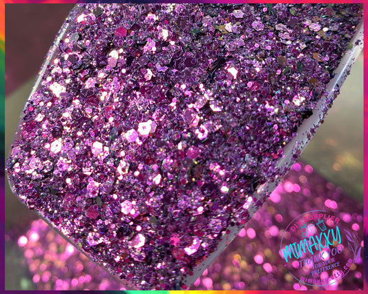 PURPLE CHAMELEON, Shaped Glitter, Chunky Glitter Mix, Cosmetic Glitter,Nail Art, Resin art,Snow Globe Tumbler,Craft, CHAMELEON 013